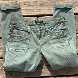 White House Black Market Green Pants